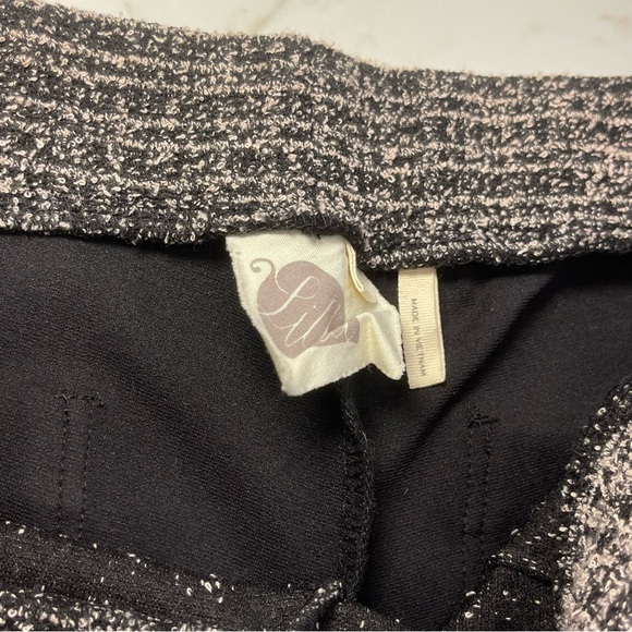 Anthropologie Black and Tan Tweed Skinny Leggings - Picture 9 of 16